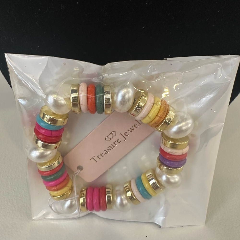 Multicolor Necklace & Bracelet Set - Picture 3 of 5